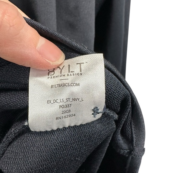 BYLT Basics Executive Stretch Long Sleeve Button Down Shirt - Picture 10 of 11